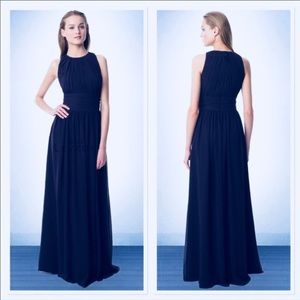 Bill Levkoff Dress Style 974 Navy Sz 4